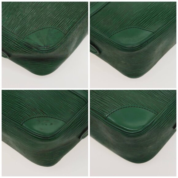 LOUIS VUITTON Epi Trocadero 27 Shoulder Bag Green - Picture 15 of 15